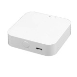 Gateway Hub Techstar&reg; WG, ZigBee 3.0, Wireless, Pentru Echipamente Smart WiFi, Aplicatie Tuya, Smart Home, Compatibil iOS, Android