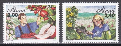 Aland 1998 - Agricultură, MNH foto