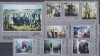 Lot Timbre Straine Pictura dupa 1950: Albania, Belarus, Bulgaria, Korea, Mongolia, URSS. Colectie Variata cu Colite