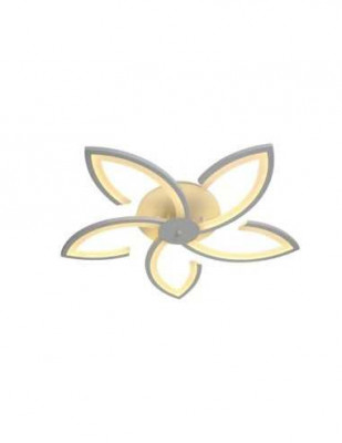 Lustra LED Lotus cu Telecomandă WiFi 62cm 2.4G, lumină rece/caldă/neutră, intensitate reglabilă foto