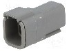 Conector auto, DTM, 6 pini, DEUTSCH - DTM04-6P