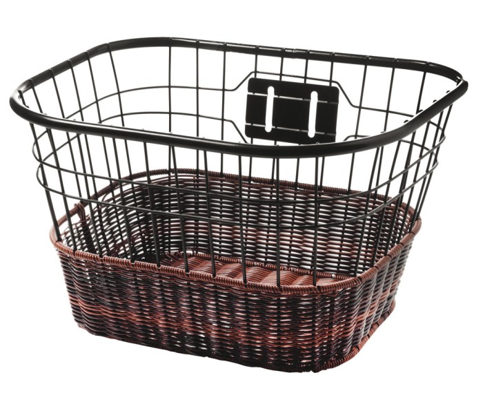 Cos Bicicleta Fier 38x38x22cm Negru Cod:588160281RM
