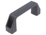 Manetă tehnopolimer neagră 38mm