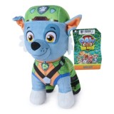 PATRULA CATELUSILOR FILMUL CU DINOZAURI PUP PALS FIGURINA DE PLUS ROCKY