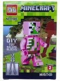 Figurina tip Set constructie Hunter - PINBA Minecraft- NO0180-2