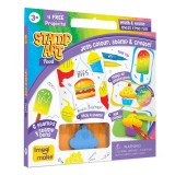 Cumpara ieftin Set creativ - Stampile - Mancare | ImagiMake