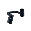 Prelungitor Robinet Flexibil Pivotant 360 Negru, 2 Jeturi, Universal 22mm, Economie Apa, Chiuveta Bucatarie Baie