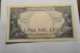 Bancnota 1000 Lei 1941 AUNC Romania