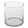 Vaza Decorativa Cilindrica Sticla Transparenta 15x15cm универсальный