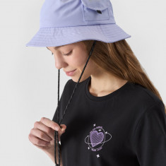 Pălărie bucket hat pentru fete - mov