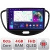 Navigatie HHyundai I10 2007-2013 Android radio gps internet quad core 4+64 carplay android auto KIT-i10-2007+EDT-E309v3 CarStore Technology