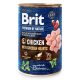 Cumpara ieftin Brit Premium by Nature Chicken with Hearts, 400 g