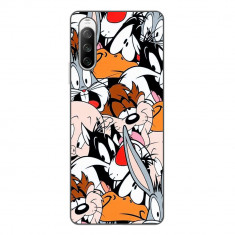 Husa Sony Xperia 10 III Silicon Gel Tpu Model Looney Tunes foto