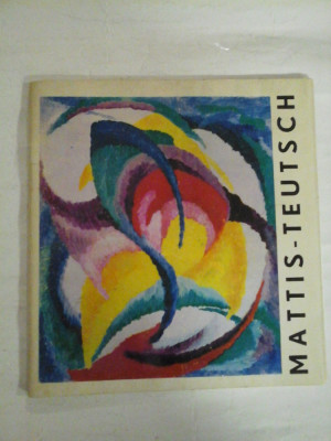 MATTIS-TEUTSCH Expozitie retrospectiva - Bucuresti, Iulie, 1971 Sala Dalles foto