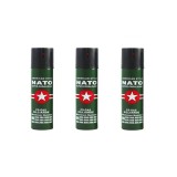3 spray NATO paralizant de buzunar cu piper pentru autoaparare