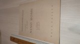 RAR = PROGRAM SPECTACOL PIANIST NINO ROSSI , IMSTITUTUL DE CULTURA ITALIANA 1936 SALA DALLES / FUNDATIA DALLES, TIPOGRAFIA BUCOVINA