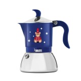 Espressor Bialetti Christmas Fiammetta Albastru, 2 cesti