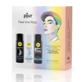 Set Pjur Pride Box, cu lubrifiant pe baza de apa si pe baza de silicon, 90 ml