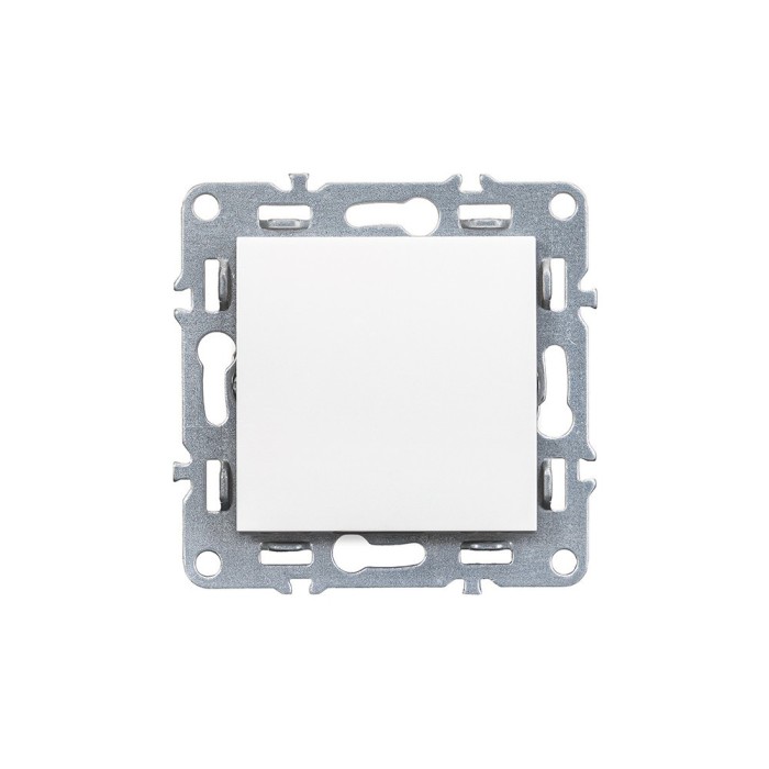 Nova &icirc;ntrerupător unipolar cu un singur circuit 10A 250V fără cadru 101 alb