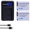 Set 2 Acumulatori 1800mAh + Incarcator Nikon EN-EL12 Coolpix AW130 AW120 A900 S9900 S6200 S6300 S9700 W300