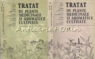 Tratat De Plante Medicinale Si Aromatice Cultivate I, II - Emil Paun foto