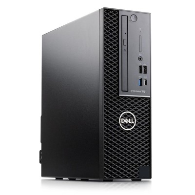 Calculator Dell Precision 3431, Desktop SFF, Fara Procesor, 16 GB DDR4, 1 TB SSD M.2 NVMe NOU, Placa Video Intel HD Graphics, Windows 10 Pro, 12 Luni foto