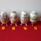 OU - OUA FABERGE DIN PORTELAN Nr. 1 , 2 , 3 , 4, 5, 6.