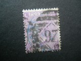 A2 1865 REGINA VICTORIA CU LITERE MARI IN COLTURI