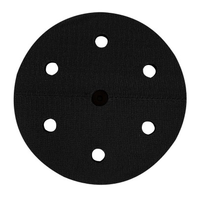 Suport circular, prindere discuri abrazive, 6 orificii, pentru slefuitor electric, DeToolz, DZ-C254 foto
