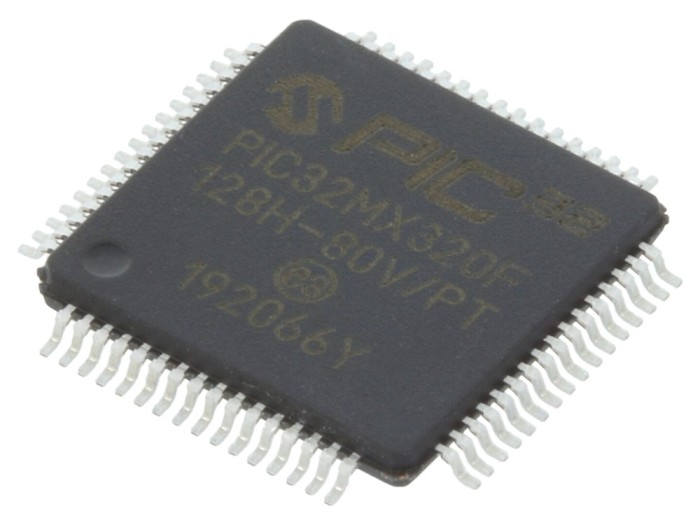 Microcontroler PIC 128kB TQFP64