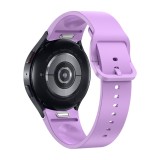 Cumpara ieftin Curea din silicon 20 mm, marca THD, pentru Galaxy Watch6/Classic, Galaxy Watch5/Pro, culoarea mov