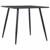 Cumpara ieftin Masă de bucătărie, negru, 80,5 x 80,5 x 73 cm, MDF