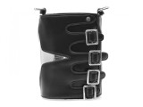 Cumpara ieftin Poseta GRYXX neagra, BG003, din piele ecologica