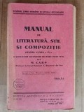 Manual de literatura, stil si compozitie pentru clasa a IV-a- M.Carp