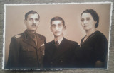 Familie de plutonier major/ fotografie 1942, Romania 1900 - 1950, Portrete