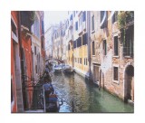 Cumpara ieftin Tablou canvas, Vedere din Venetia, pe canal, 60x50cm, gata de agatat pe perete