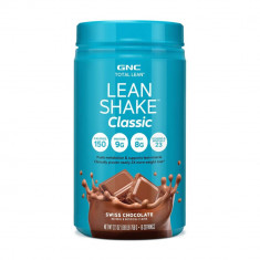 Shake proteic cu aroma de ciocolata elvetiana Total Lean Classic, 768g, GNC