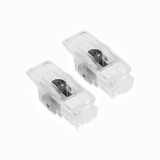 Cumpara ieftin Set 2 Bucati Emblema Logo LED Portiera dedicata Marca Auto PEUGEOT