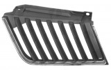 Grila radiator Mitsubishi L200, 12.2005-04.2010, dreapta, crom/negru, fara modelul cu simpla cabina, 7450A187T, 527905-2