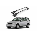 Bare portbagaj transversale auto aluminiu compatibile Mercedes Benz ML (W163) SUV 1998-2005 92-100 cm Cod: KL4