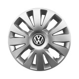 Set 4 Capace Roti 15 inchi (R15) Compatibile Cu Volkswagen NEGRU model - 324