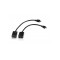 Adaptor prelungitor HDMI pana la 30m Pigtail FullHD V1.3 Well