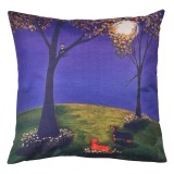 Cumpara ieftin Fata perna multicolore poliester 43x43 cm