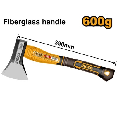 Secure cu maner de fibra 600 g - Ingco HAX081600 foto