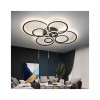 Lustra LED cu Telecomanda Dorothy 130W Dimabila Alb Negru, Alessandro DESIGN