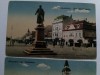 Doua cărți poștale T&acirc;rgu Mureș, Statuia Bem Jozsef și Primaria, Necirculata, Fotografie, Targu Mures