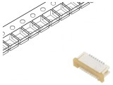 Conector FFC/FPC Vertical 8 PIN ZIF SMT 125V 1A