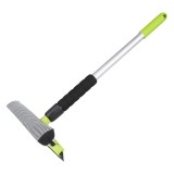 Spalator geamuri, ferestre si oglinzi cu racleta de apa, maner telescopic din aluminiu 55-80 cm, pentru masina, casa si birou, AMiO