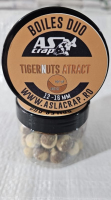 As la Crap - Boiles DUO (50% Boiles-50% Pop-Up) 100g - Tigernuts Atract foto