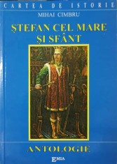 STEFAN CEL MARE SI SFANT. ANTOLOGIE-MIHAI CIMBRU-238588 foto